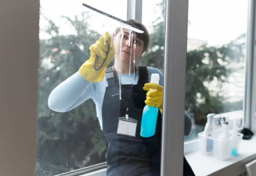 Nettoyage de vitres intérieures et extérieures à Bagard